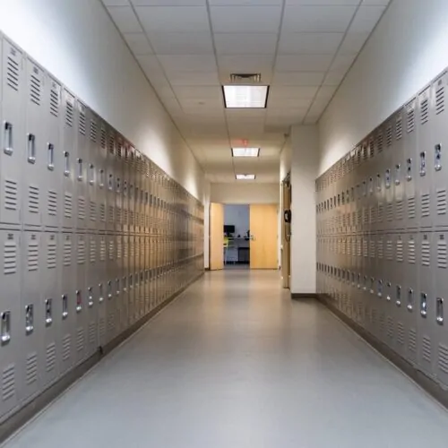 School Locker Sekolahan